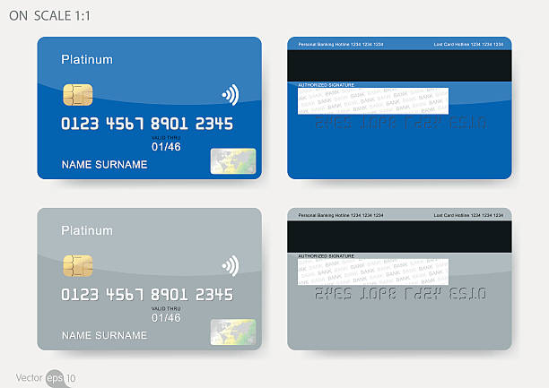 ilustraciones, imágenes clip art, dibujos animados e iconos de stock de tarjetas de crédito - credit cards