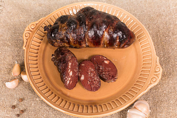 istock Ukrainian sausage from the blood 526723975