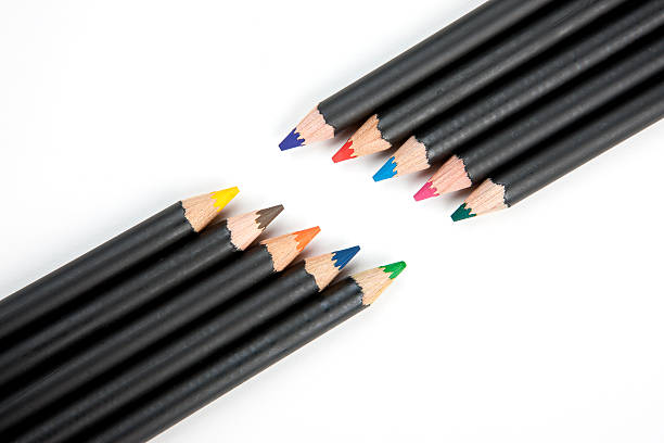 istock Pencils diagonally opposite. 526724169