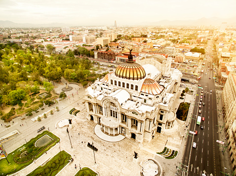 Bellas Artes Palace in Mexico city.