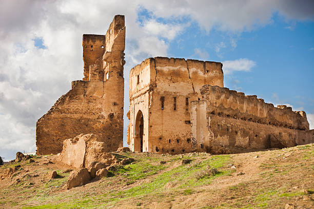 Merinid Tombs ruins above Fes, Morocco.