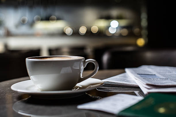 istock Coffee at the airport lounge 526724797
