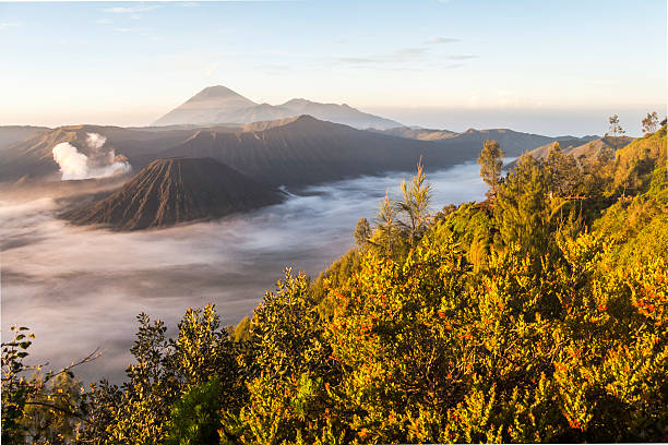 istock Mount Bromo at sunrise in Indonesia 526725210