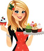 istock Holiday Baker Woman 526725565