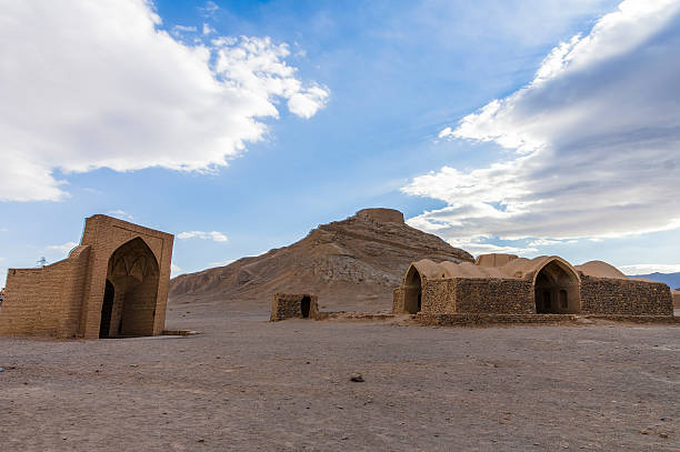 istock Zoroastrian Tower of Silence in Yazd, Iran 526726856