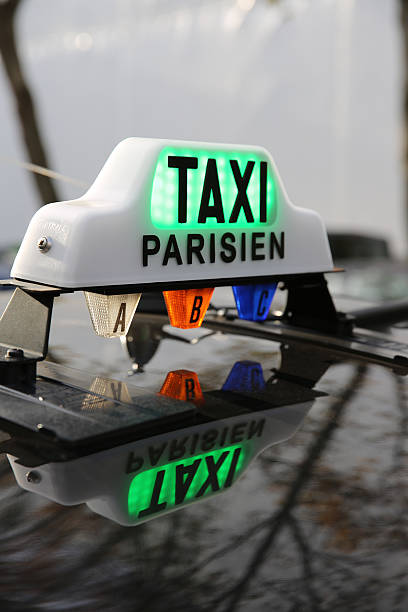 istock Taxi Parisian 526727153