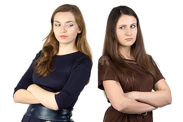 istock Image of two serious women 526727831