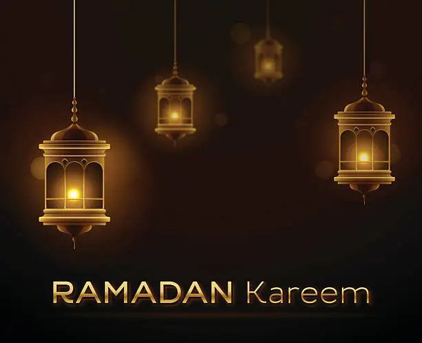 Vector illustration of Ramadam Kareem