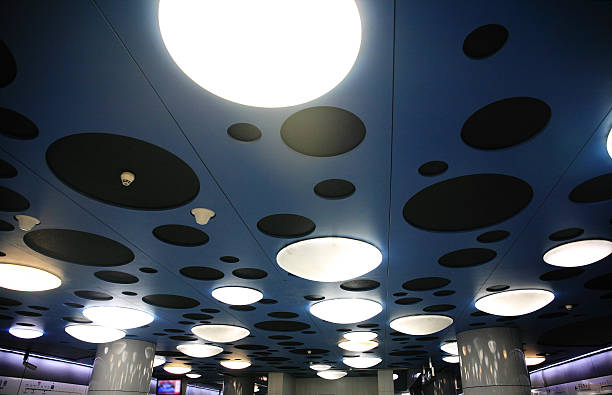 Beijing Interior of metro station
