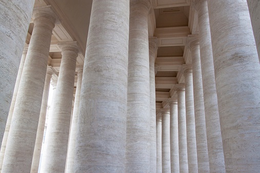 Columns at Saint Peter's Square