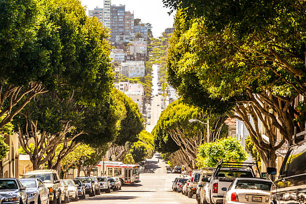 San Francisco street San Francisco street san francisco county city california urban scene stock pictures, royalty-free photos & images