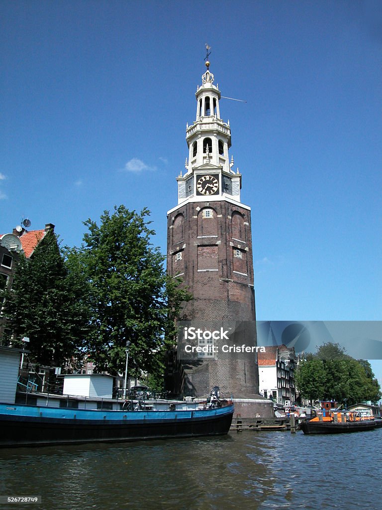 Montelbaanstower, Amsterdam - Foto stock royalty-free di Ambientazione esterna