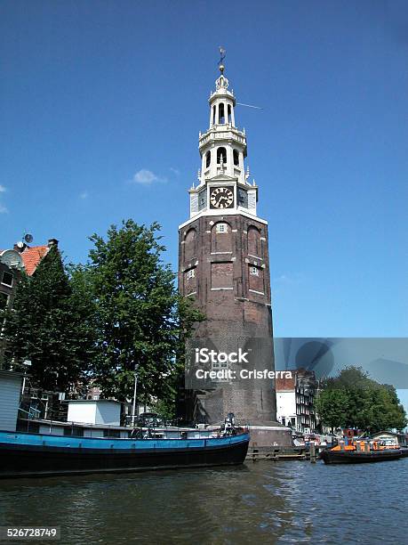 Montelbaanstower Amsterdam - Fotografie stock e altre immagini di Ambientazione esterna - Ambientazione esterna, Amsterdam, Architettura