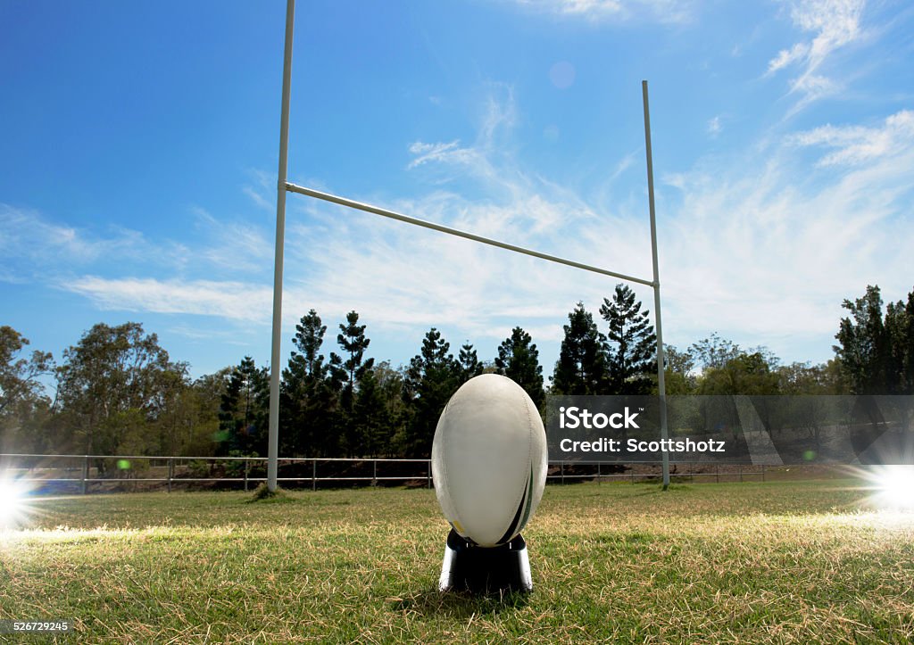 Rugby ball - Lizenzfrei Rugby - Sportart Stock-Foto