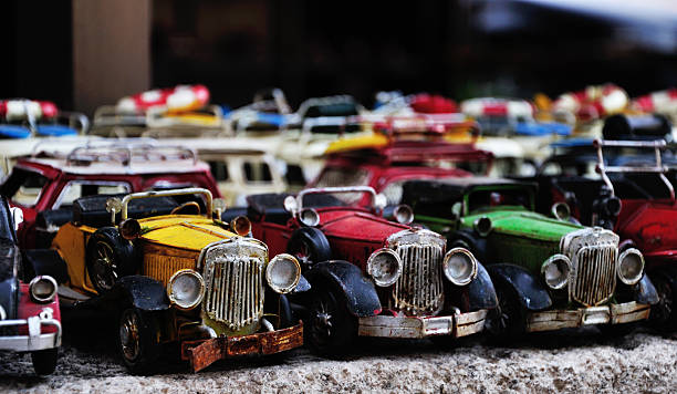 istock Vintage Toy Cars 526729286