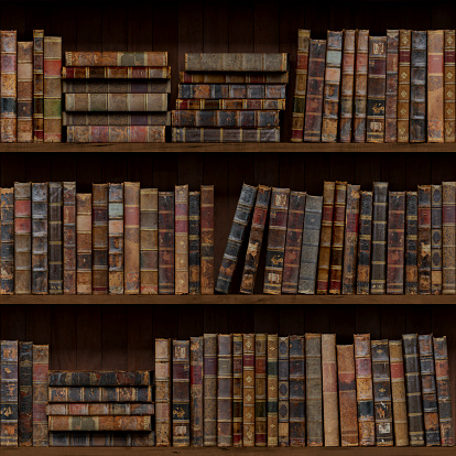 Tiled Bookshelf Background. Also tiled with other 15 textures from same pack in my gallery 10of15