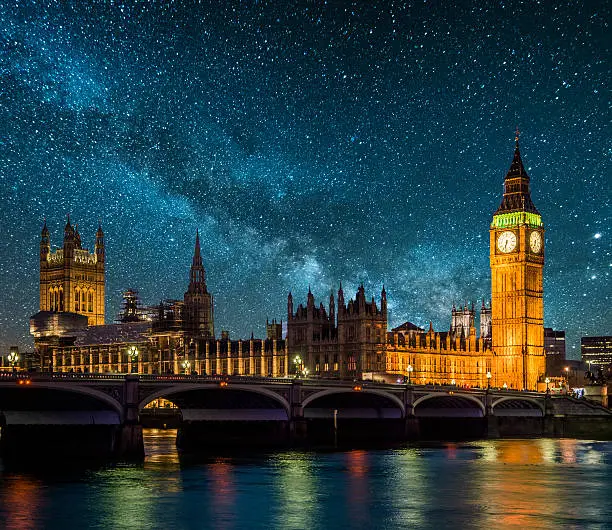 Photo of London under the stars