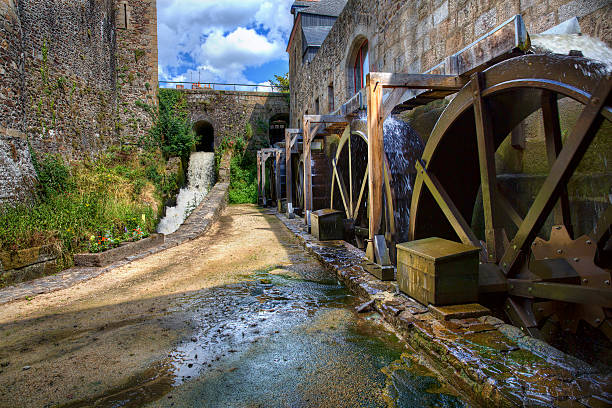 istock Watermill in Fougeres, Brittany 526734840