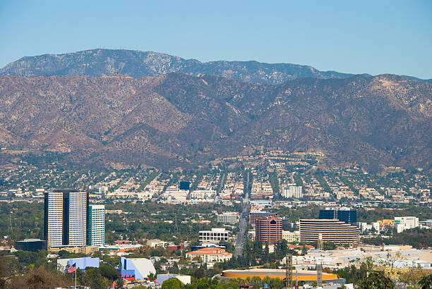 istock Burbank, CA skyline in the San Fernando Valley 526736006