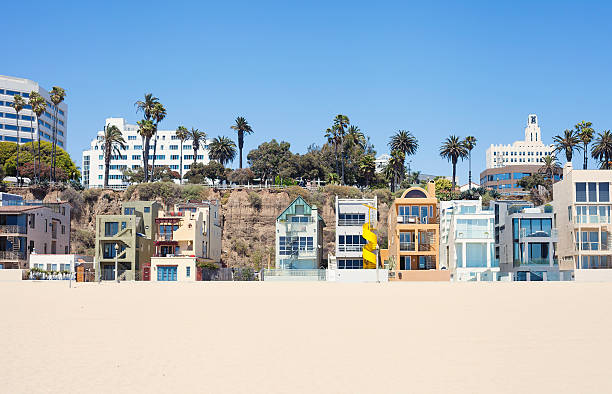 istock Santa Monica Beach Houses 526745521