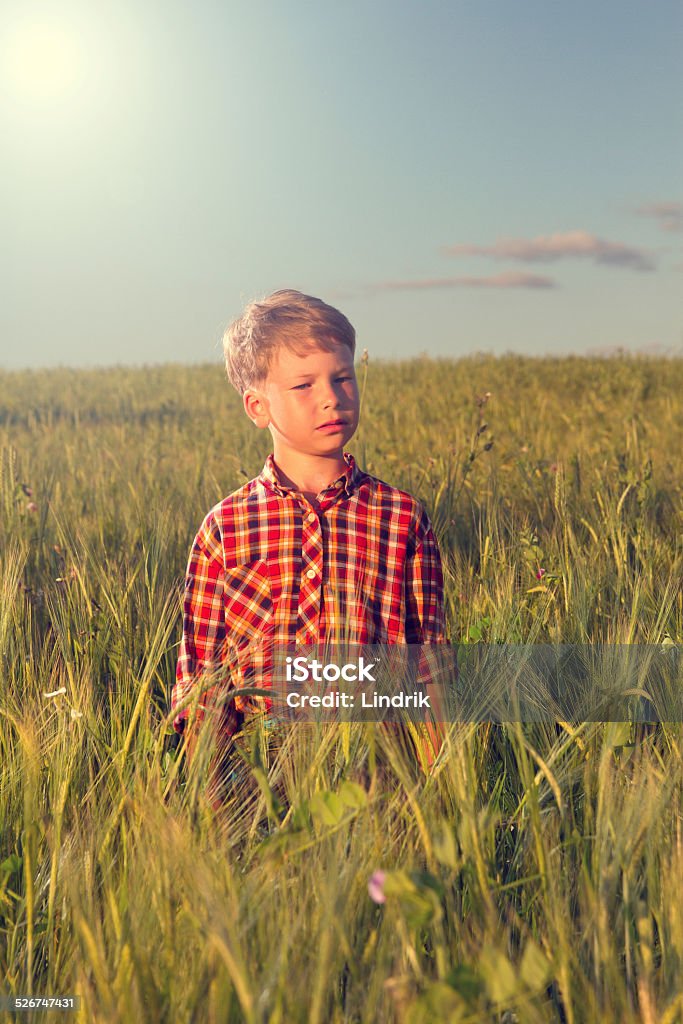 Junge im Freien - Lizenzfrei Auge Stock-Foto