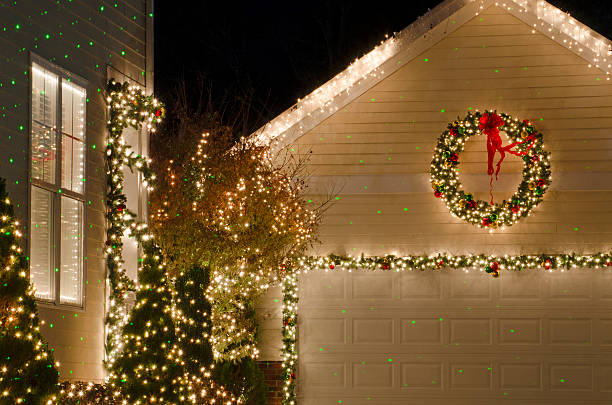 Holiday Home Decorations stock photo