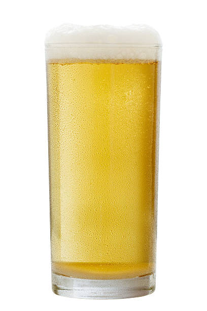 istock Glass of beer isolated on white background. 526759865