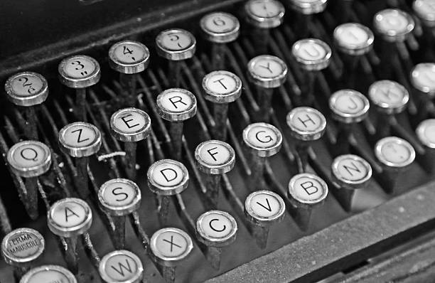 istock old keyboard of an old typewriter used in the 40s 526763275