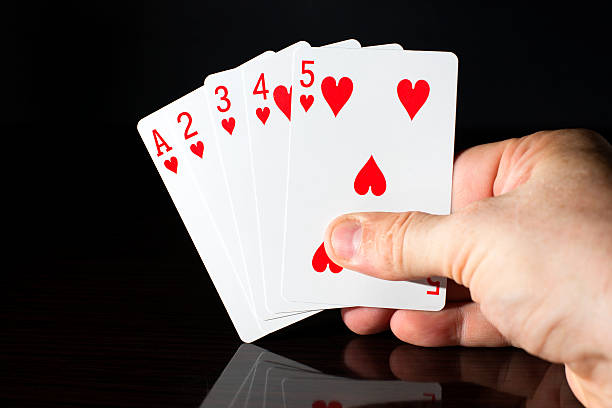 istock Man holding cards in hand. 526763683