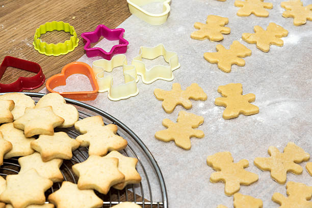 istock Cooking christmas cookies 526764459
