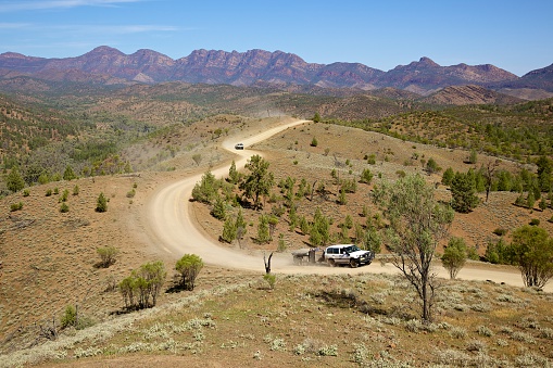 Razorback Flinders Ranges View From Razorback Lookout Flinders Ranges Stock Photo - Download ...