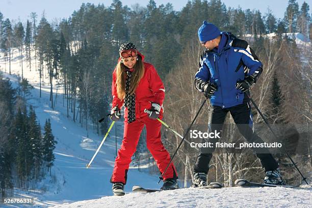 Snowdrift Stock Photo - Download Image Now - Instructor, Skiing, Active Lifestyle