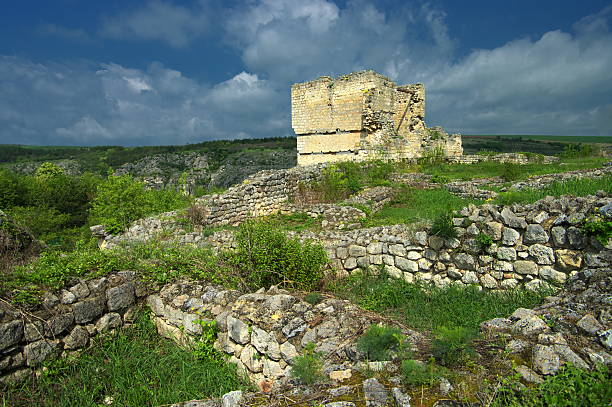 Historical ruins stock photo