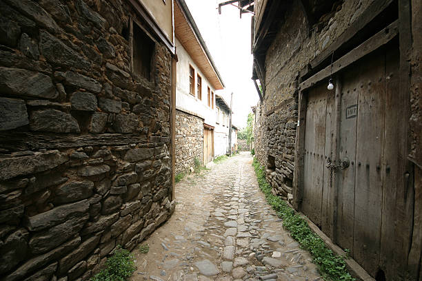 istock Old Village Street 526786871