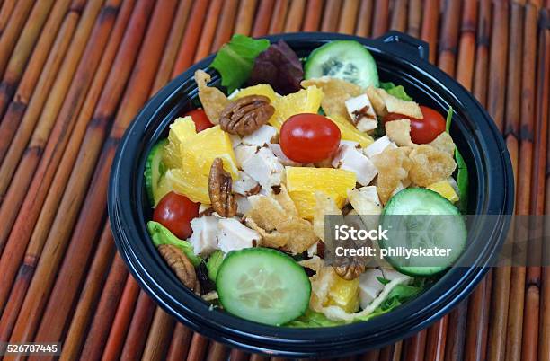 Thai Chicken Salad Stock Photo - Download Image Now - Bowl, Chicken Meat, Cucumber