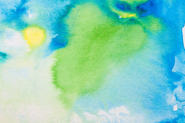 istock watercolors on textured paper background 526788393