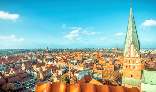 Lüneburg (Luneberg) cityscape