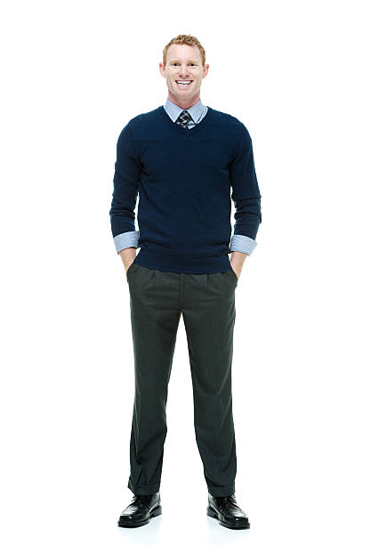 istock Toothy smile businessman looking at camera 526791623