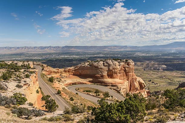 istock Winding road through colorado national monument 526805457