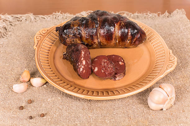 istock Ukrainian sausage from the blood 526806009