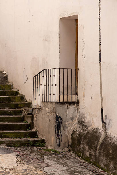 Street ladder in Taxco, Guerrero, Mexico