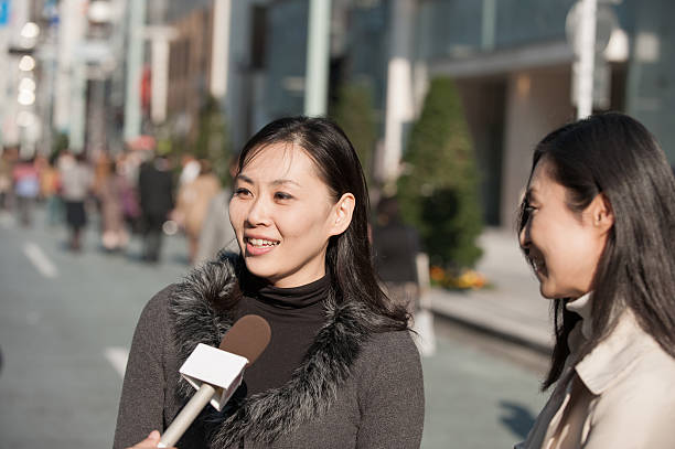 istock Interview with two Beautiful Asian Woman 526806227
