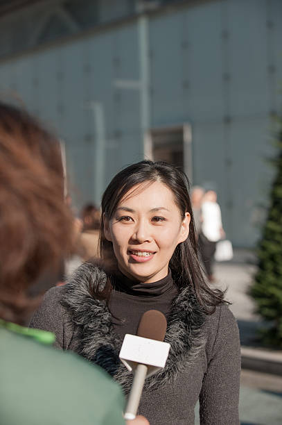 istock Interview with one Beautiful Asian Woman 526806271