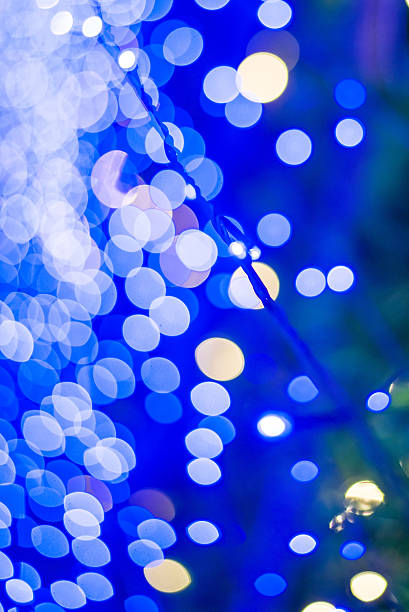 istock Defocused ligths of Christmas tree 526807703