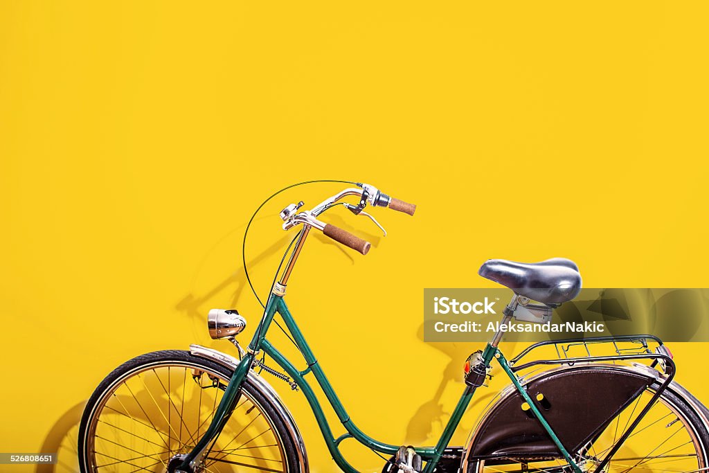 Vert bicyclette - Photo de Vélo libre de droits
