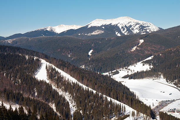istock View of the ski slope ukrainian resort 526809021