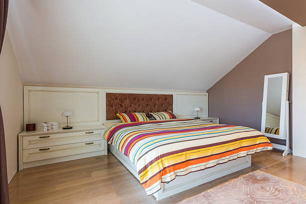 istock Light interior design of loft apartment 526822888