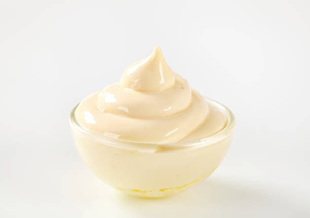 istock Homemade mayonnaise sauce 526824256