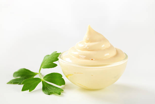 istock Homemade mayonnaise sauce 526824662