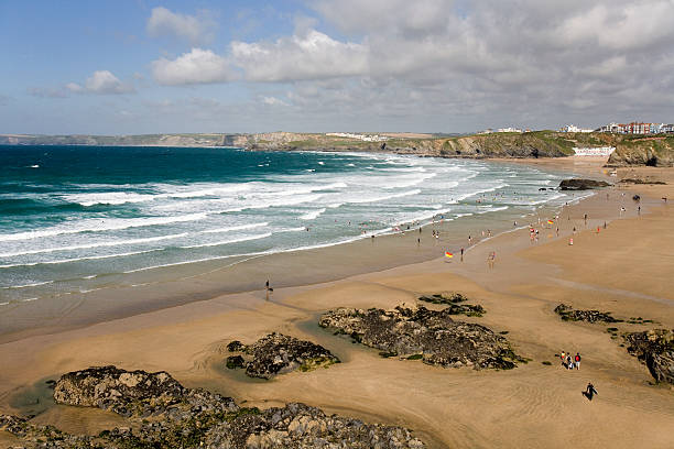 istock Great Western Beach - Newquay - England 526825772